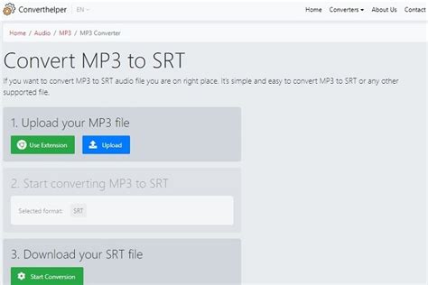 Batch <b>convert</b> files from <b>srt</b> and <b>to srt</b> in seconds 👍 Converting files with AnyConv is easy!. . Mp3 to srt converter